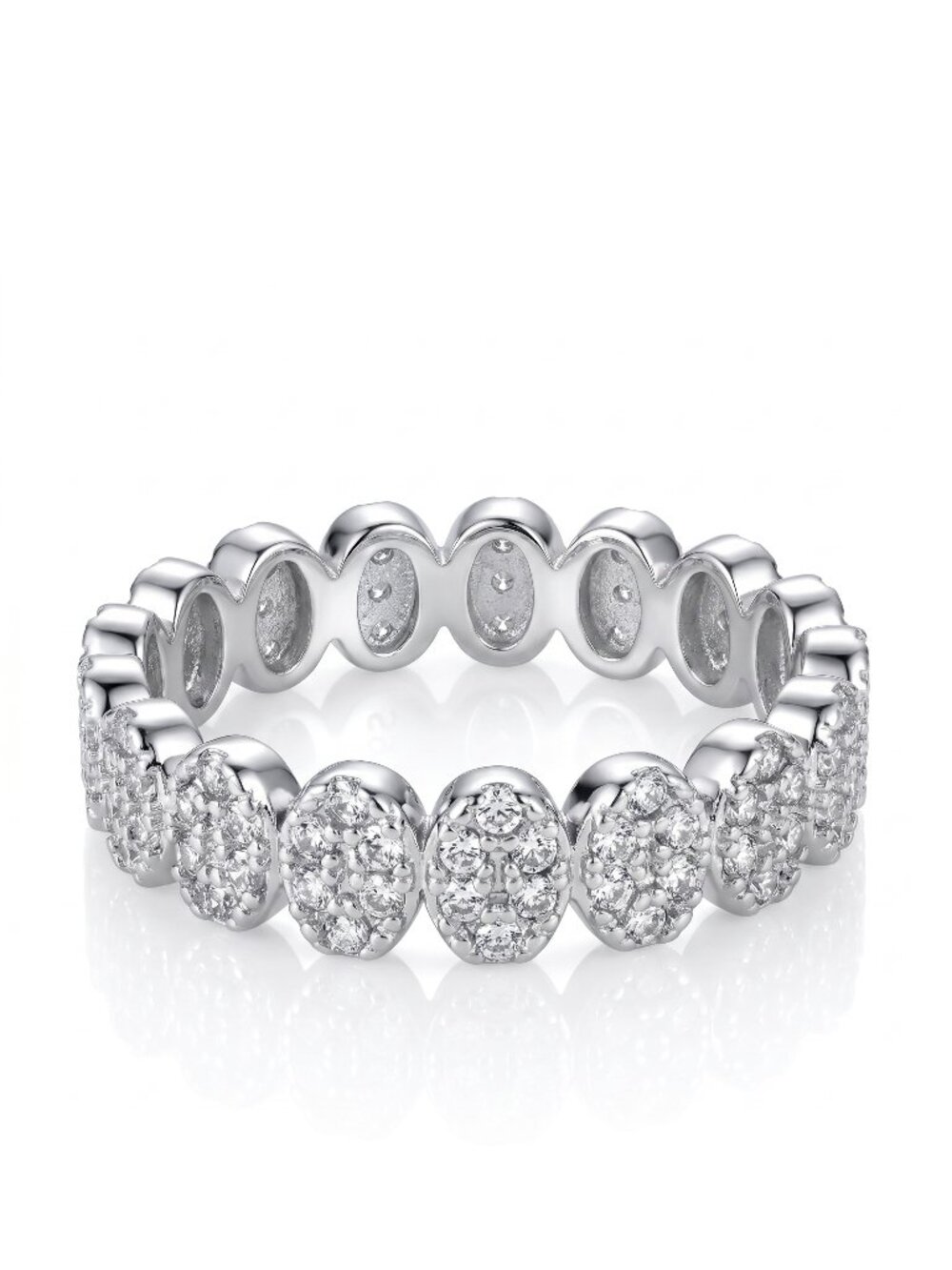 Stackable Eternity Ring, Charmed Aroma Size 6